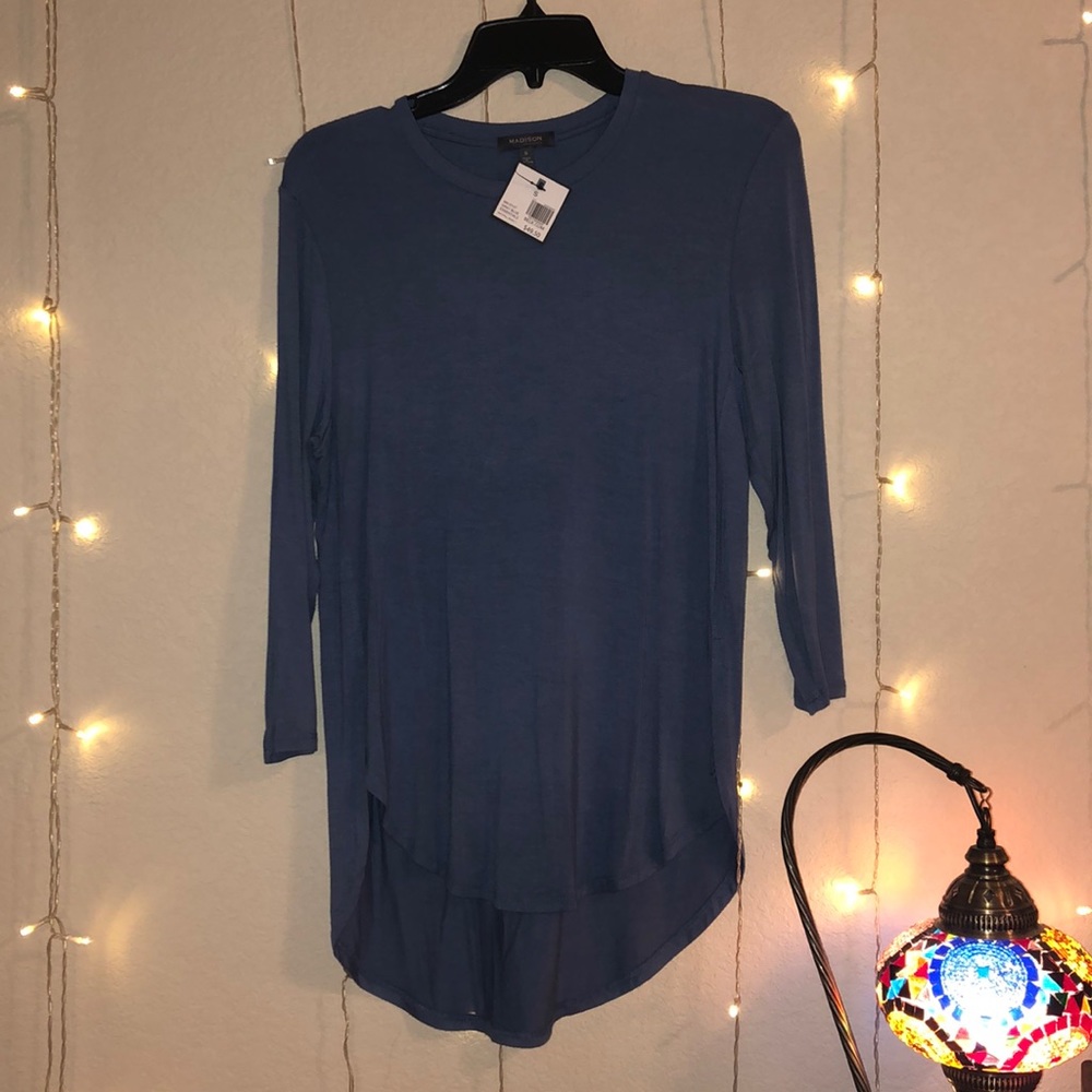 MADISON - Periwinkle/blue top